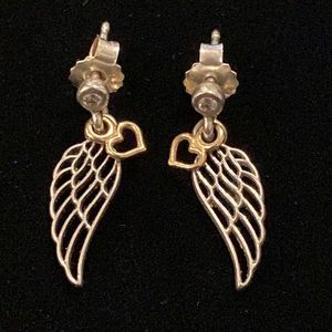 Sterling Harley Pierced Earrings
